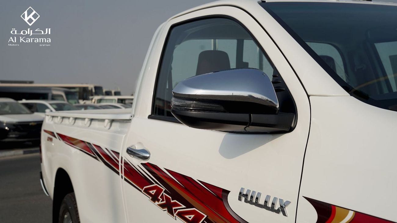 تويوتا هيلوكس GLX 2.7L GLS - 4x4 Manual Transmission | Diff Lock | Rear Camera | Single Cabin