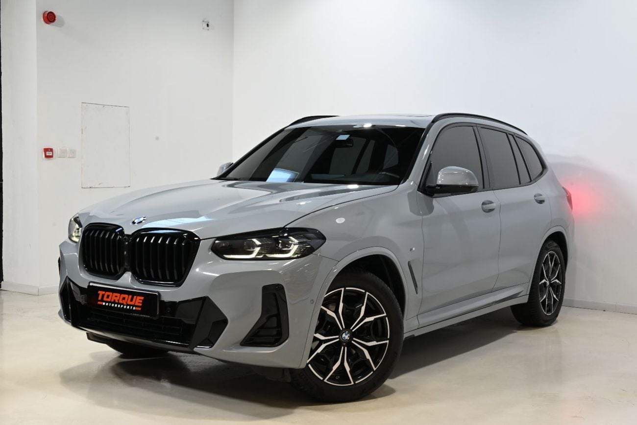 بي أم دبليو X3 XDRIVE 30i M SPORT بي إم دبليو X3 xDrive30i M Sport موديل 2022، ضمان بي إم دبليو وخدمة حتى مايو 2027، سجل صيانة بي إم د