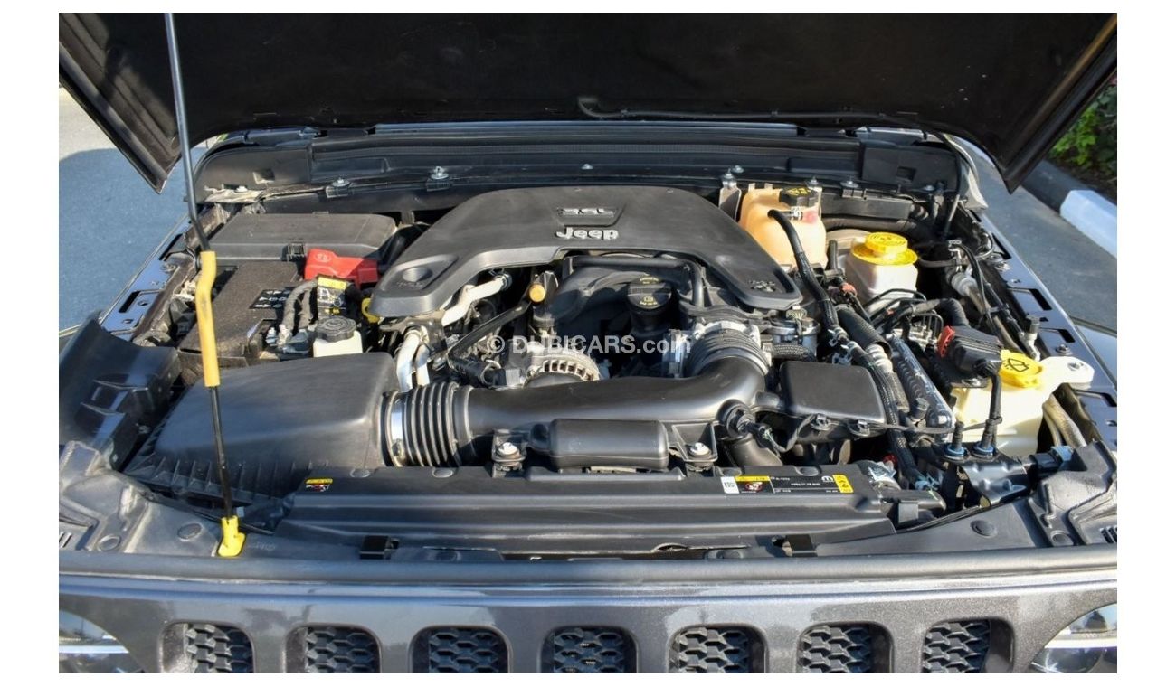 Used JEEP WRANGLER SAHARA / 2021 / GCC / Under warranty until 2026