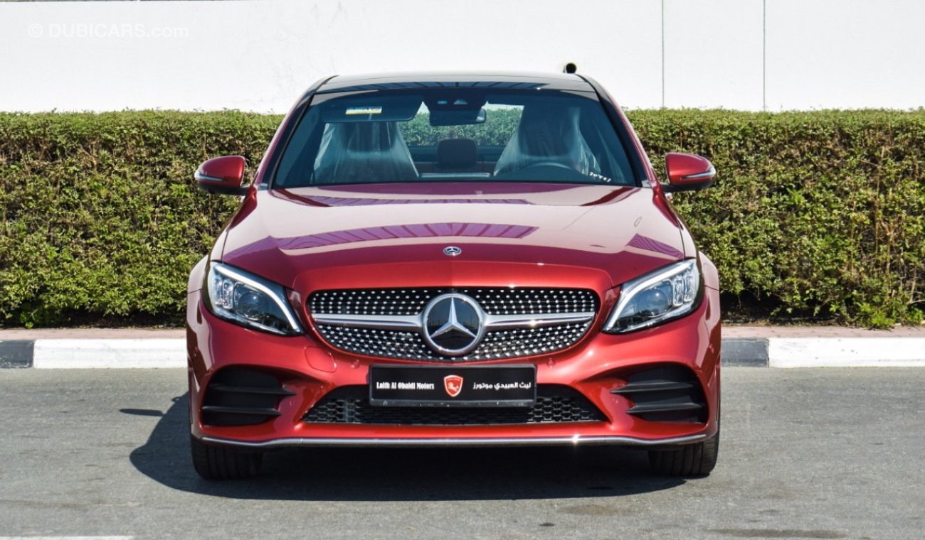 Mercedes-Benz C200 (NEW OFFER)2.0L Mercedes C200 AMG Full option GCC (international warranty 2 years)