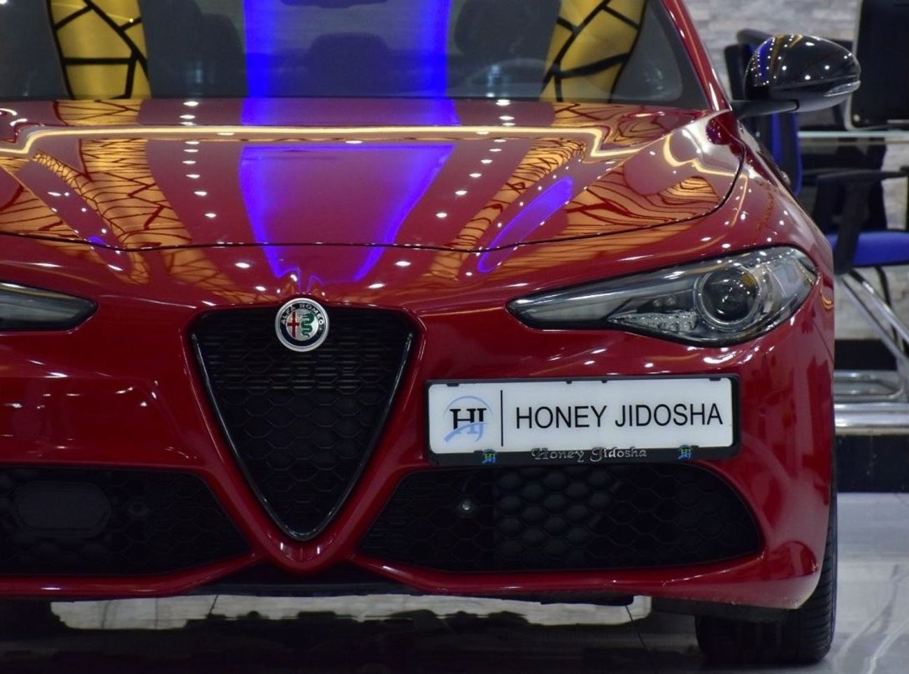 Alfa Romeo Giulia EXCELLENT DEAL for our Alfa Romeo Giulia Q2 Veloce ( 2023 Model ) in Red Color GCC Specs