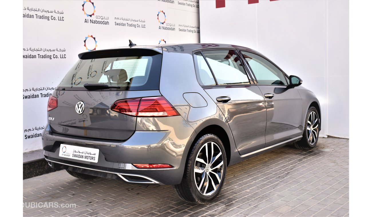 Volkswagen Golf 1.4L SEL 2019 GCC SPECS AGENCY WARRANTY 2022 OR UNLIMITED KM