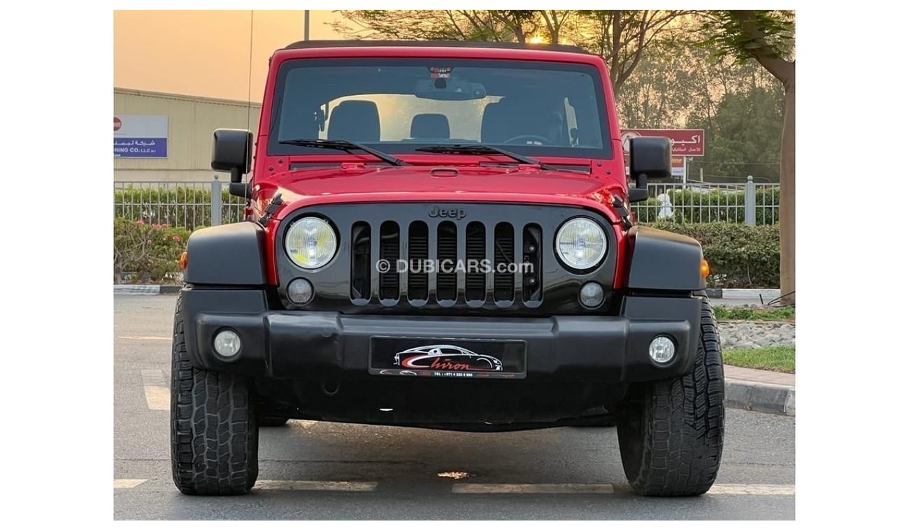 جيب رانجلر JEEP WRANGLER SPORT 2017 GCC IN LOW MILEAGE