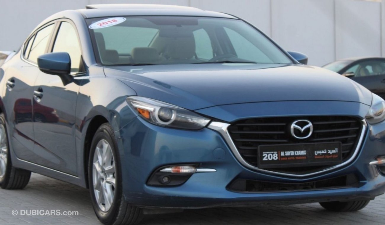 Mazda 3 SE SE SE 2018 Mazda 3 full option  (BN), 4dr Sedan, 1.6L 4cyl Petrol, Automatic, Front Wheel Drive