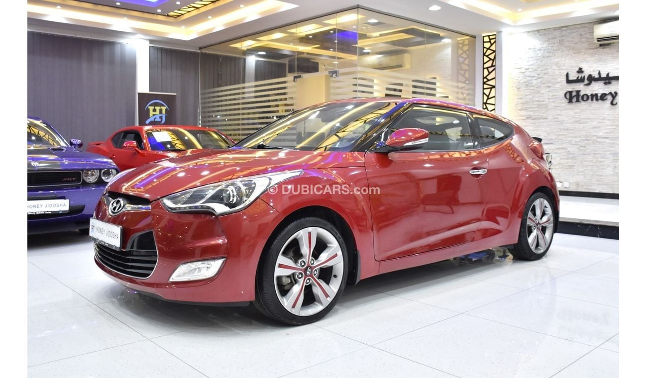 Hyundai Veloster EXCELLENT DEAL for our Hyundai Veloster ( 2015 Model ) in Red Color GCC Specs