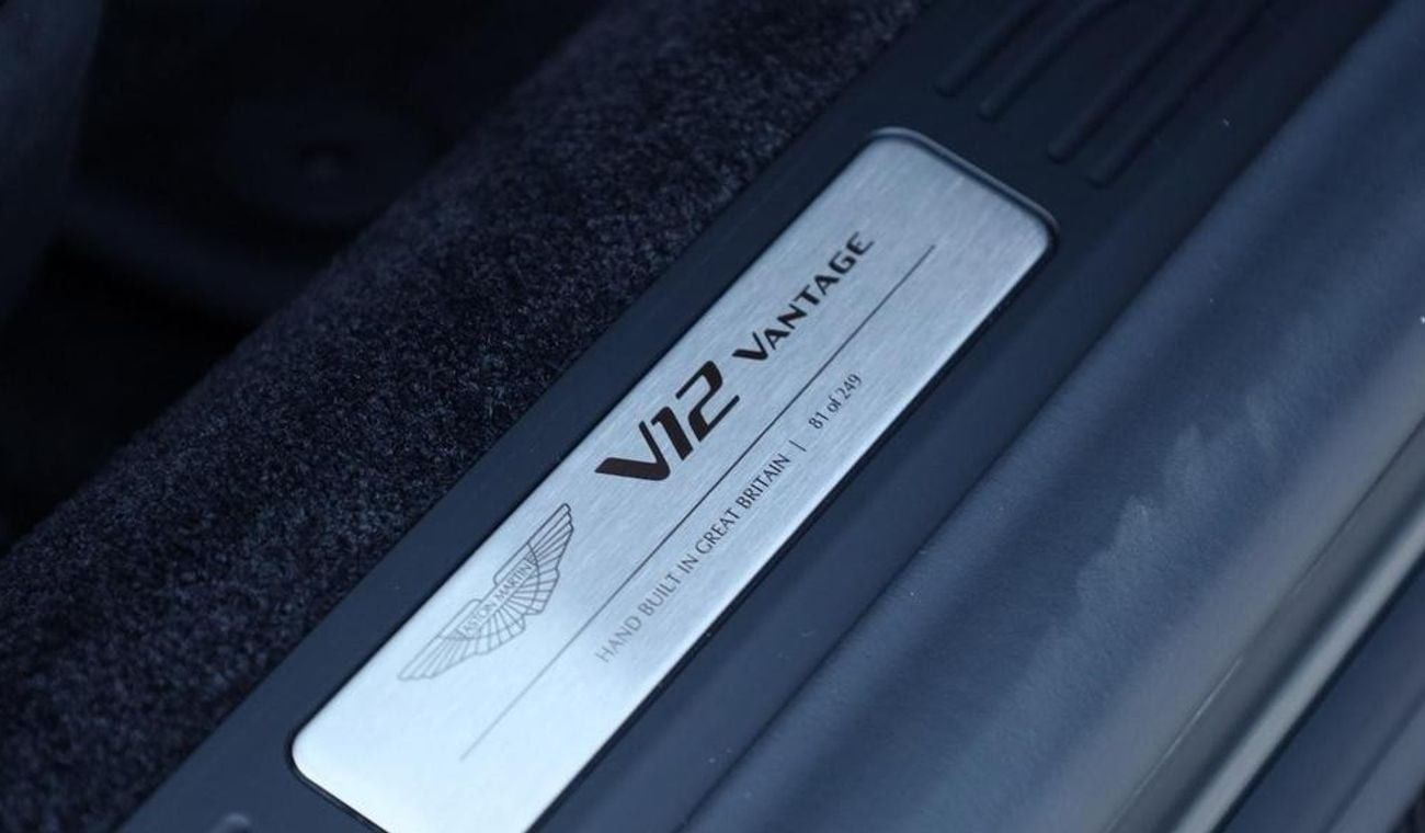 Aston Martin Vantage 2dr 5.2 RIGHT HAND DRIVE