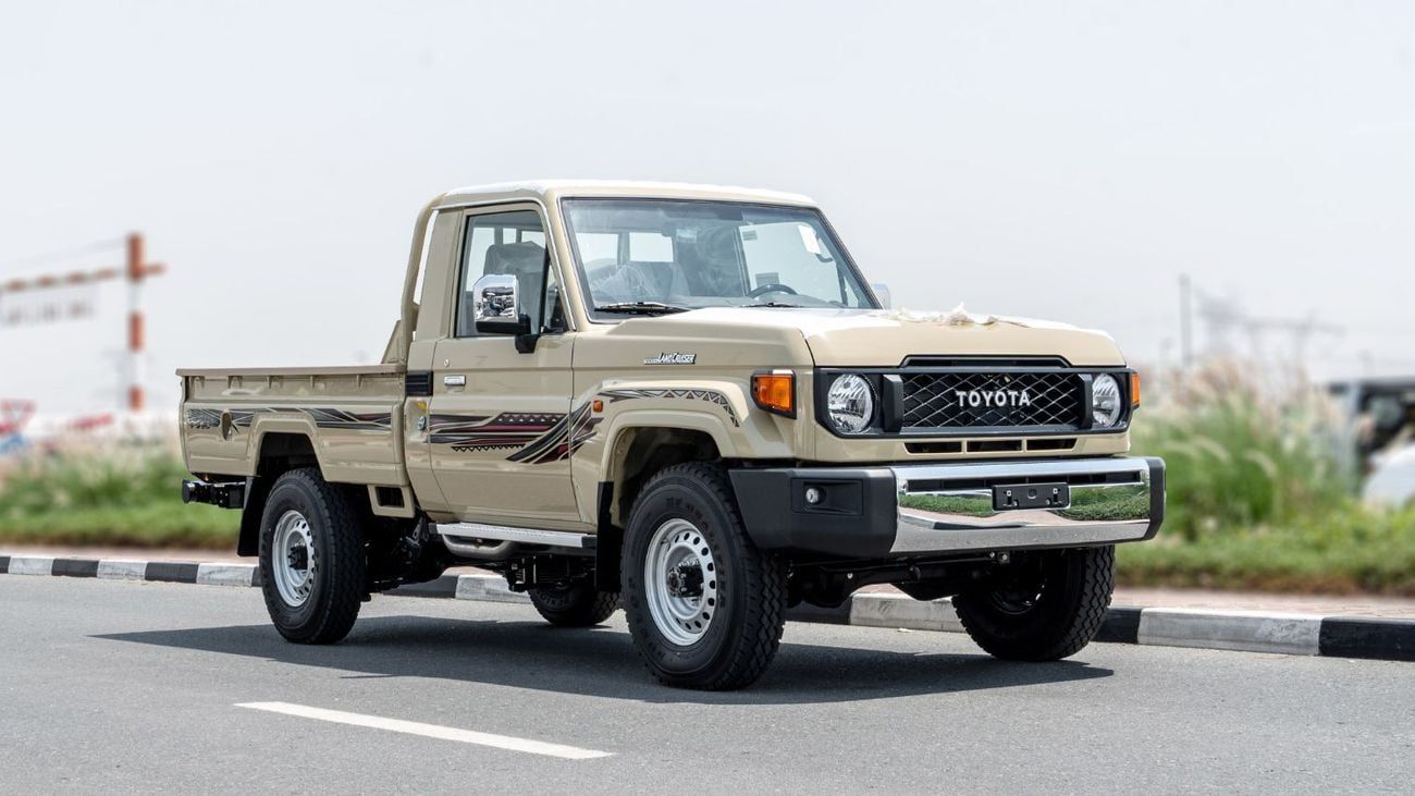 تويوتا لاند كروزر بيك آب 2026 Toyota Land Cruiser LC79 2.8L AT Diesel (Beige-Brown) Basic