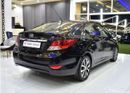 هيونداي أكسنت EXCELLENT DEAL for our Hyundai Accent 1.6L ( 2014 Model ) in Black Color GCC Specs