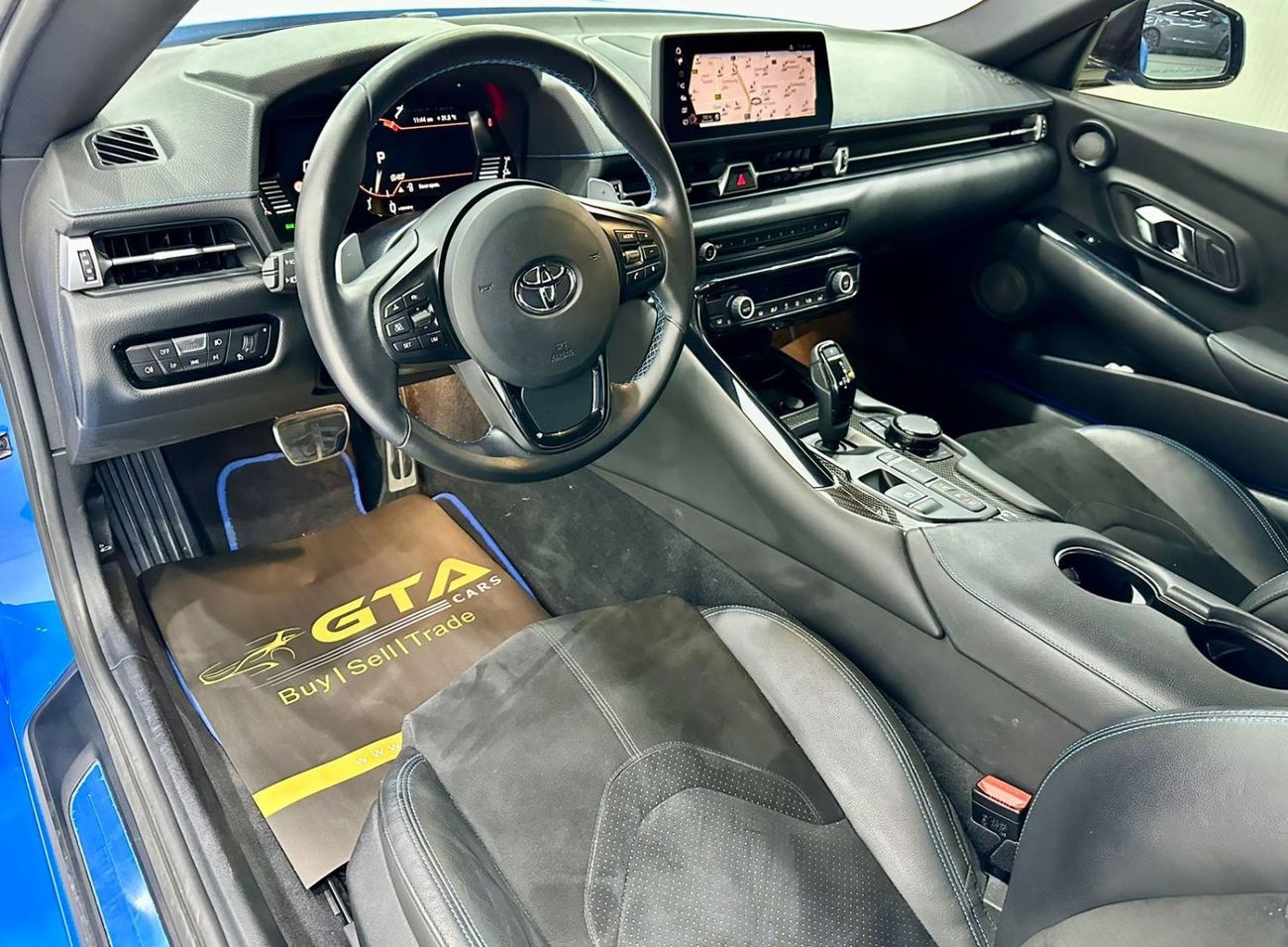 تويوتا سوبرا 2021 Toyota Supra GR Blue Edition, Nov 2026 Toyota Warranty, Low Kms, GCC