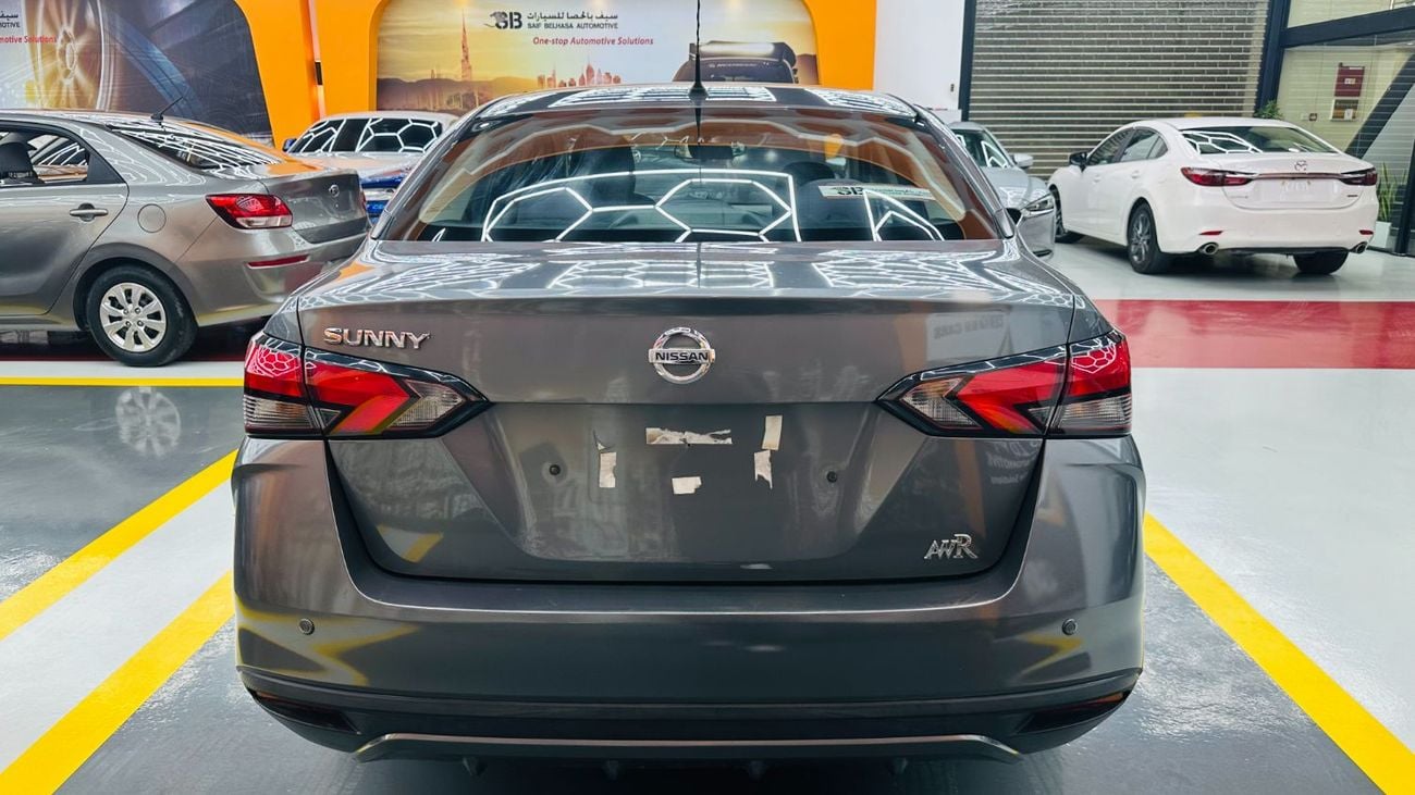 نيسان صني شكل جديد | بدون رسوم إضافية | تحت الضمان | مستعمل معتمد | بدون دفعة أولى