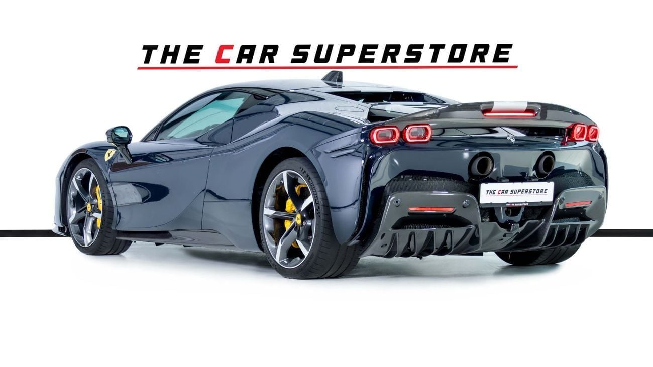 Ferrari SF90 Stradale Asseto Fiorano-Full Carbon Fiber Package-Racing Seats-4 Point Harnesses