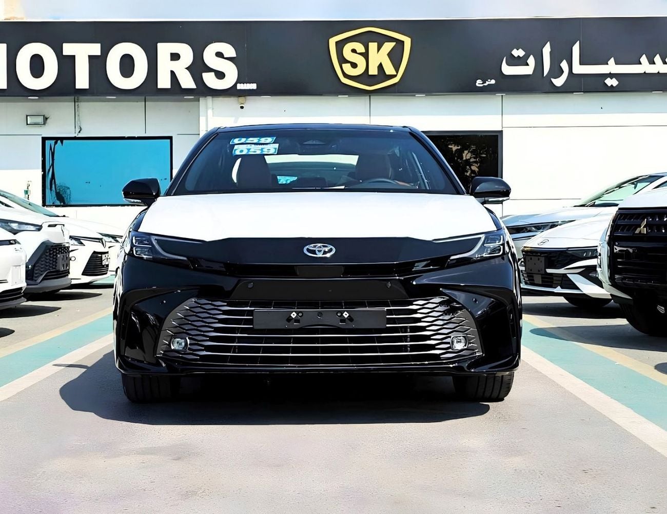 تويوتا كامري GLE TOYOTA CAMRY GLE || RADAR | LEATHER + ELECTRIC SEAT | DUAL AC | 1 CAM PANORAIC ROOF | PETROL AT 2.5L