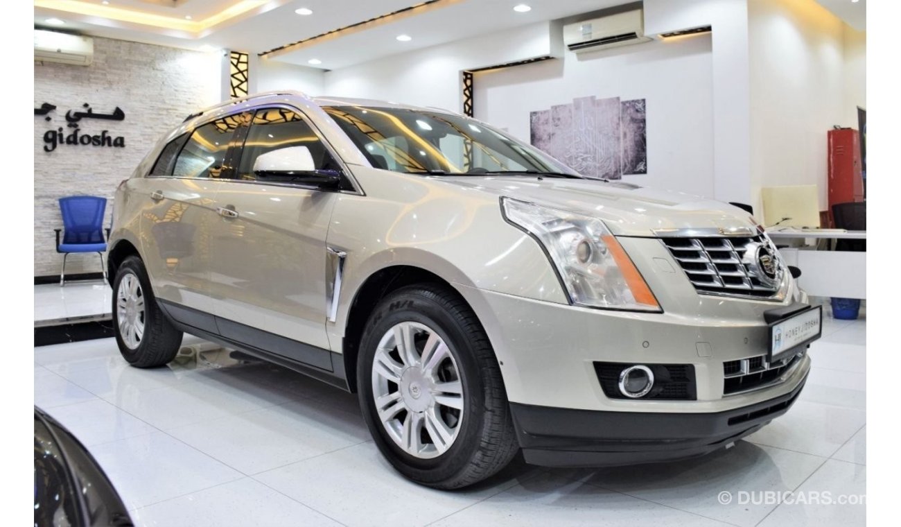 Cadillac SRX EXCELLENT DEAL for our Cadillac SRX4 ( 2013 Model ) in Beige Color GCC Specs