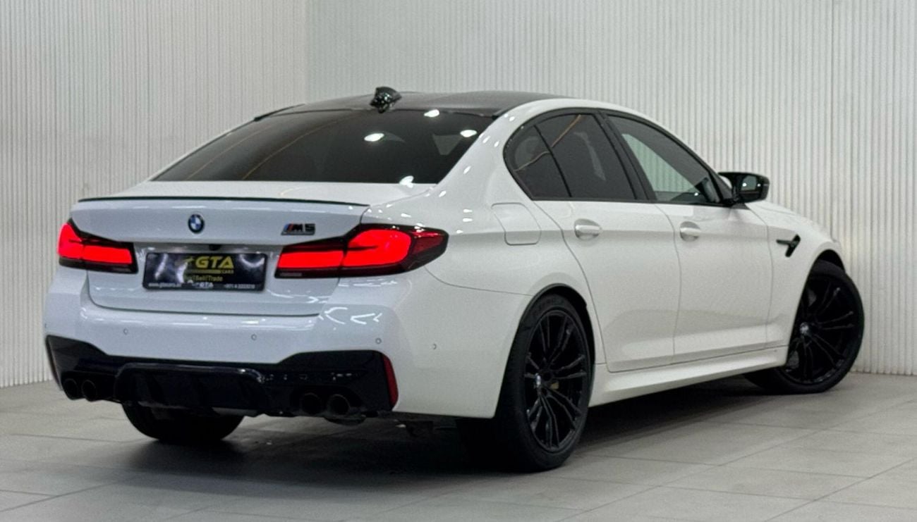 بي أم دبليو M5 Competition 4.4L (617 HP) 2021 BMW M5 Competition, Full Options, Excellent Condition