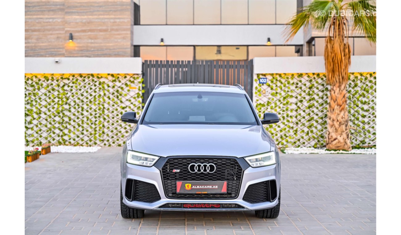 Audi RS Q3 | 3,016 P.M | 0% Downpayment | Full Option Exceptional Condition