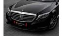 مرسيدس بنز S 400 400 AMG | 3,035 P.M  | 0% Downpayment | Low Mileage!