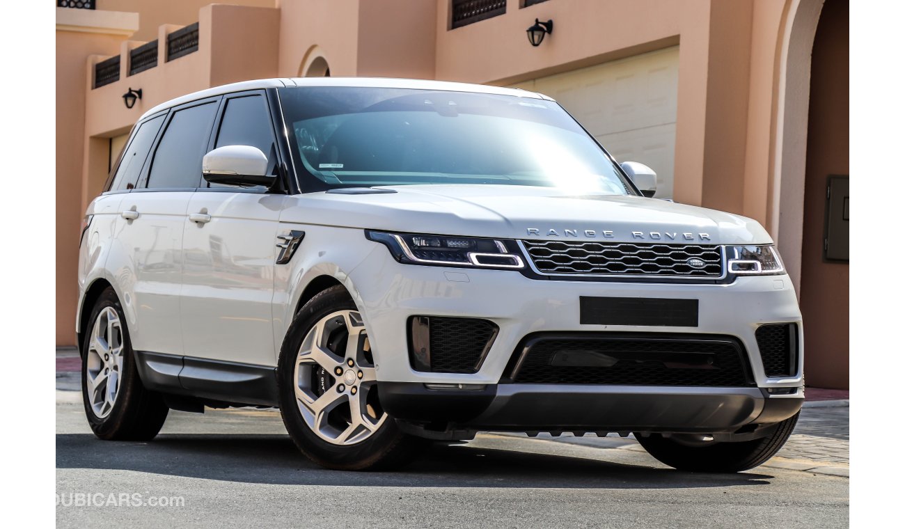 Land Rover Range Rover Sport SE V6 GCC under Agency Warranty with Zero Down-Payment.