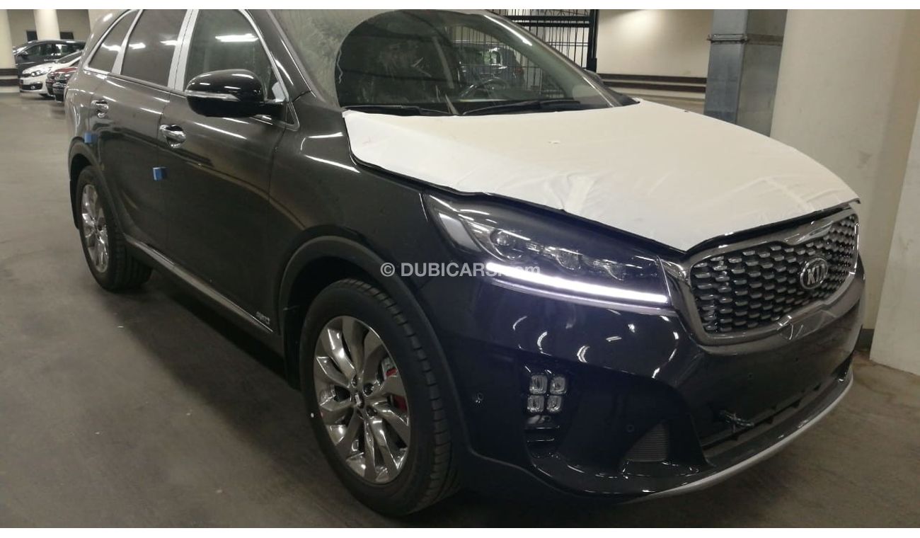 Kia Sorento GT LINE 3.5 L 6 CYLINDER 2019 BROWN AUTO TRANSMISSION FULL OPTION 4 DOORS 7 SEATS PETROL