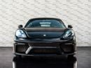 Porsche 718 Cayman GT4 4.0L (420 HP) M/T