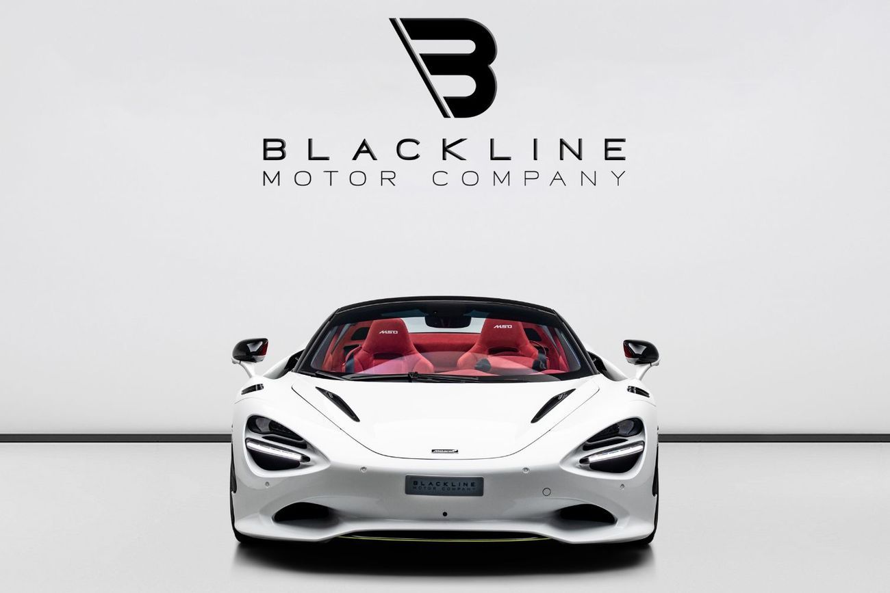مكلارين 750S سبايدر 2024 Mclaren 750s Spider, 2027 Mclaren Warranty, MSO, Full Service History, Low KMs, GCC