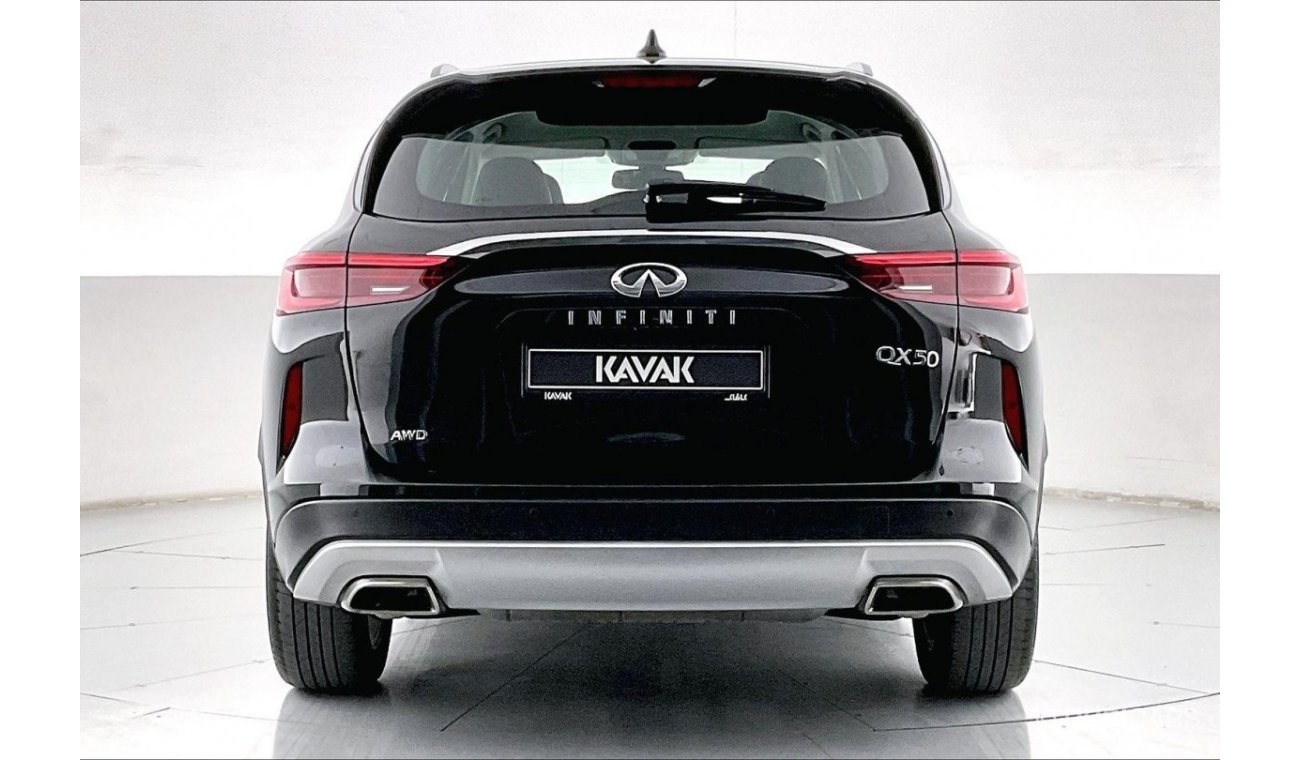 Infiniti QX50 Luxe Sensory Proassist | 1 year free warranty | 1.99% financing rate | 7 day return policy