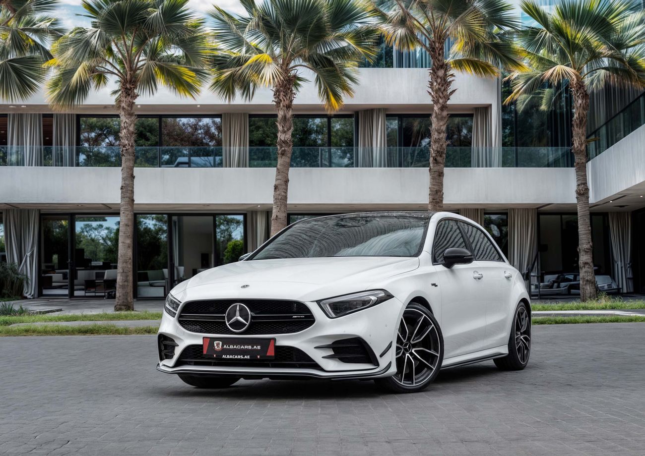 مرسيدس بنز A 35 AMG 3,134 P.M | 0% Downpayment | Mercedes A35 AMG Aero Agency Warranty!