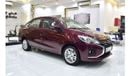 Mitsubishi Attrage EXCELLENT DEAL for our Mitsubishi Attrage ( 2021 Model ) in Burgundy Color GCC Specs