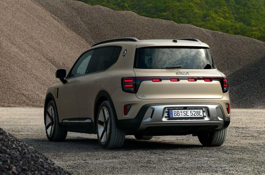 Smart #5 exterior - Rear Profile