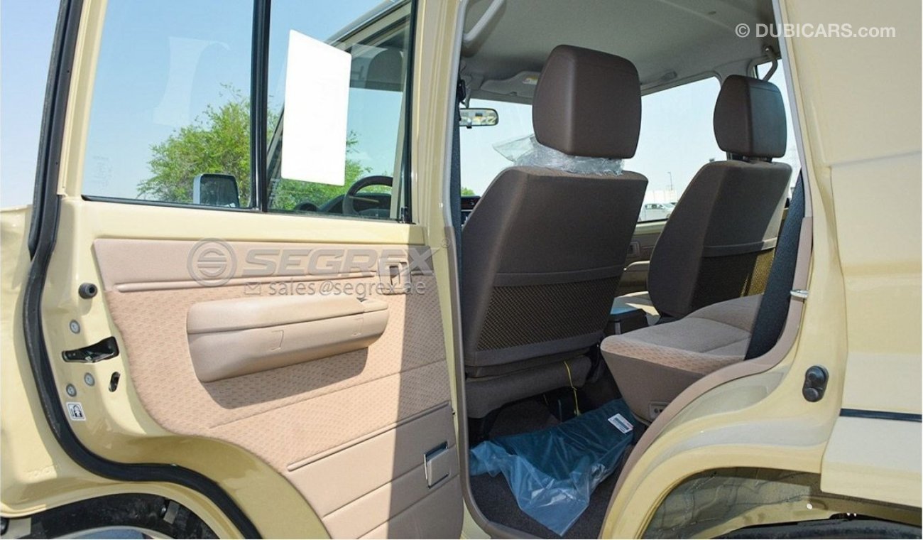 Toyota Land Cruiser Hard Top 4.0 V6 Full Option 5 seats, Winch, AW, Over Fender, RR Diff Lock For Export