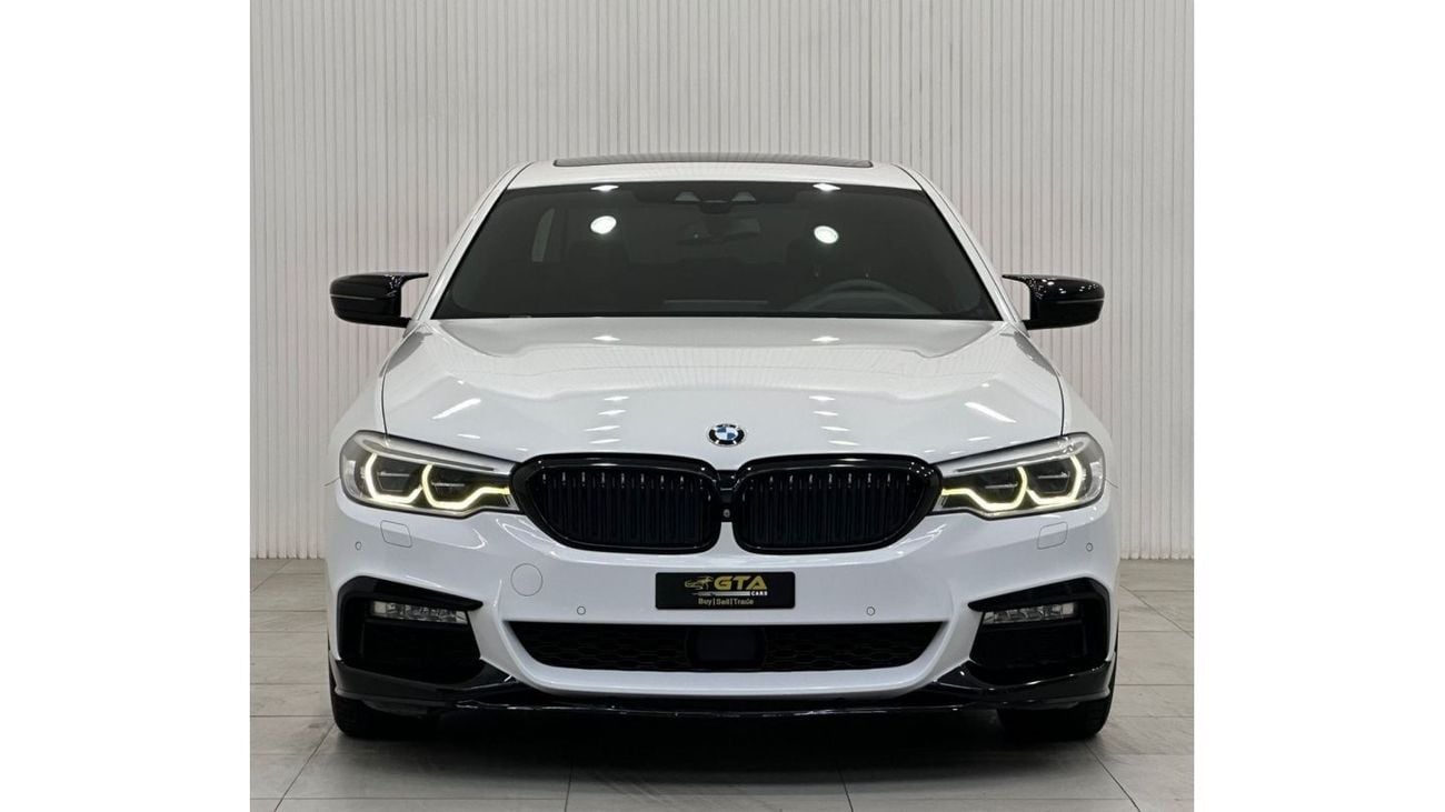 بي أم دبليو 540i M سبورت 2018 BMW 540i M-Sport, Warranty, Full BMW Service History, Full Options, GCC