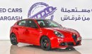 Alfa Romeo Giulietta AED 1300 PM | VELOCE | GCC | WARRANTY |