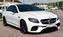 مرسيدس بنز E 63 AMG V8 BITURBO 4Matic