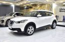 Nissan Kicks EXCELLENT DEAL for our Nissan Kicks ( 2020 Model ) in White Color GCC Specs