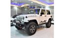 جيب رانجلر EXCELLENT DEAL for our Jeep Wrangler SAHARA 2015 Model!! in White Color! GCC Specs