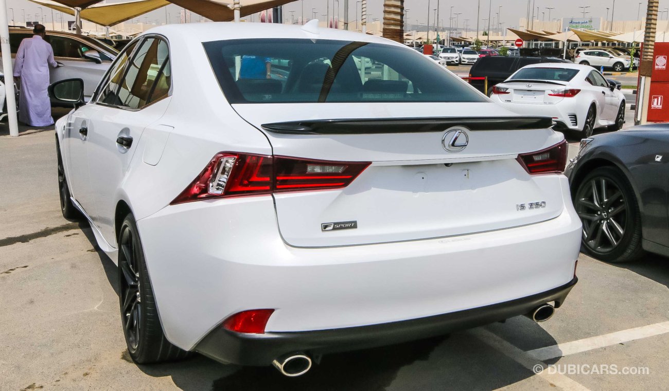 Lexus IS250 F Sport - USA - 0% Down payment