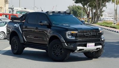 فورد رينجر رابتور 2024| 3.0L PETROL | AT | RHD | HEAVY SPORTS BAR | ROOF MOUNTED LED LIGHTS | ELECTRIC SEATS | BOOT SH