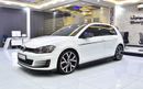 Volkswagen Golf GTI EXCELLENT DEAL for our Volkswagen GTi ( 2014 Model ) in White Color GCC Specs