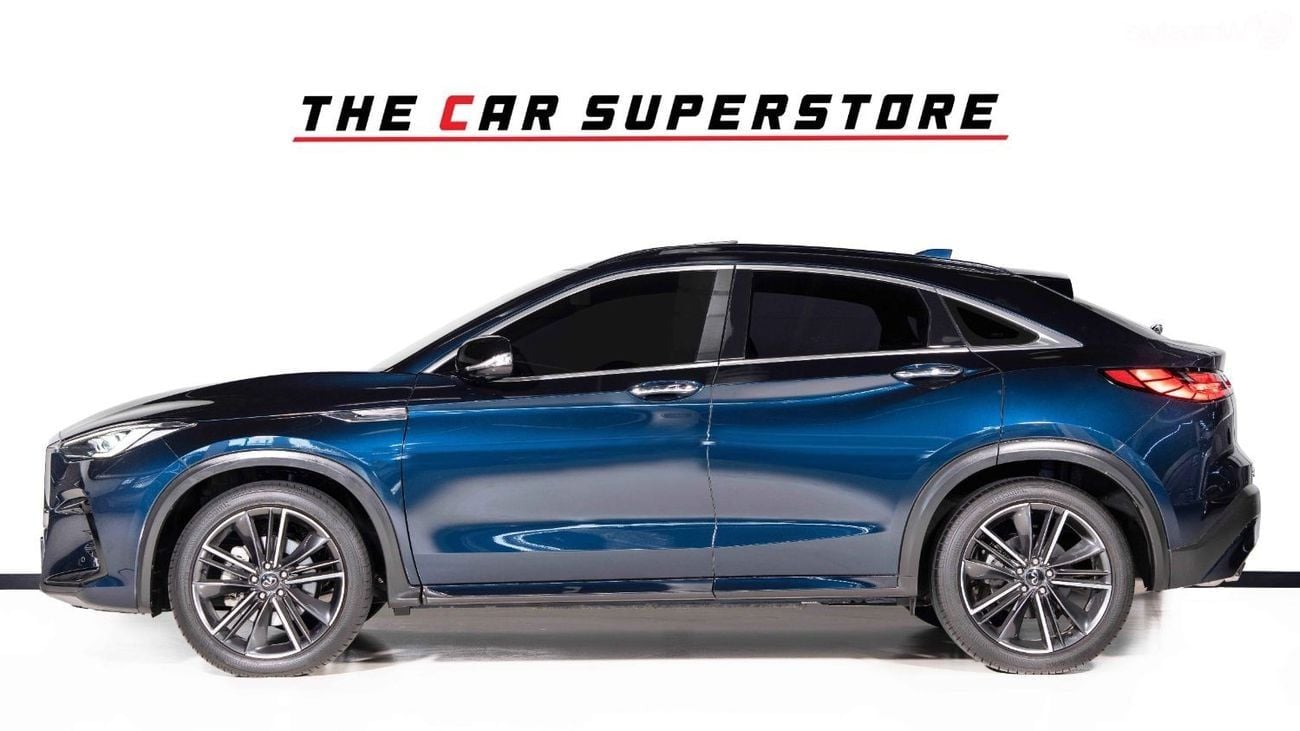 إنفينيتي QX55 2022 - INFINITI QX55 - SENSORY - FULL OPTION - GCC - AGENCY WARRANTY UNTIL 2027 - SERVICE CONTRACT