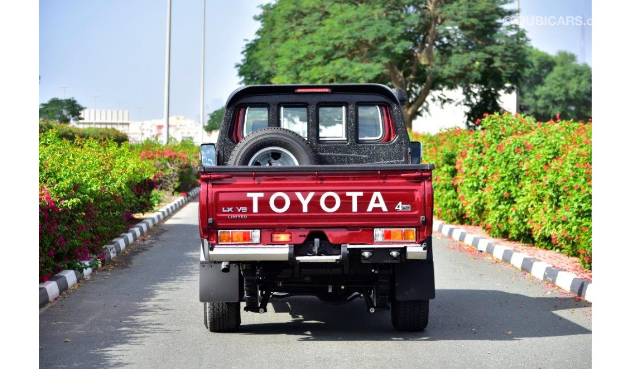 تويوتا لاند كروزر بيك آب Single Cab LX  V8 4.5L Diesel 4WD Manual