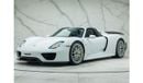 Porsche 918 Spyder 4.6 LEFT HAND DRIVE
