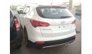 Hyundai Santa Fe 2014 WHITE GCC NO PAIN NO ACCIDENT PERFECT