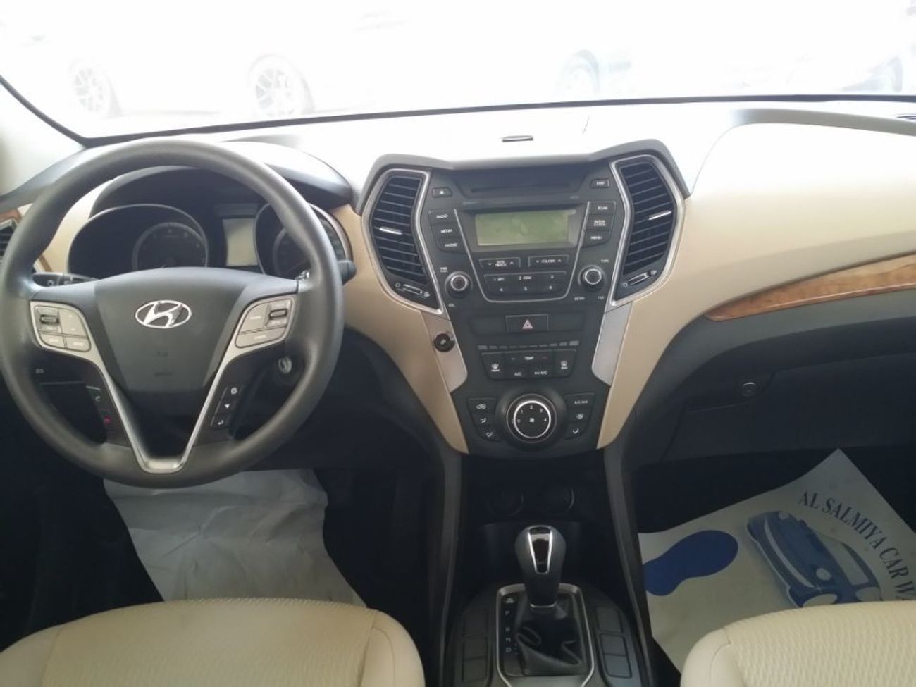 هيونداي سانتا في خليجي 4سلندر رقم3ويل2سنكل2.4سي سي