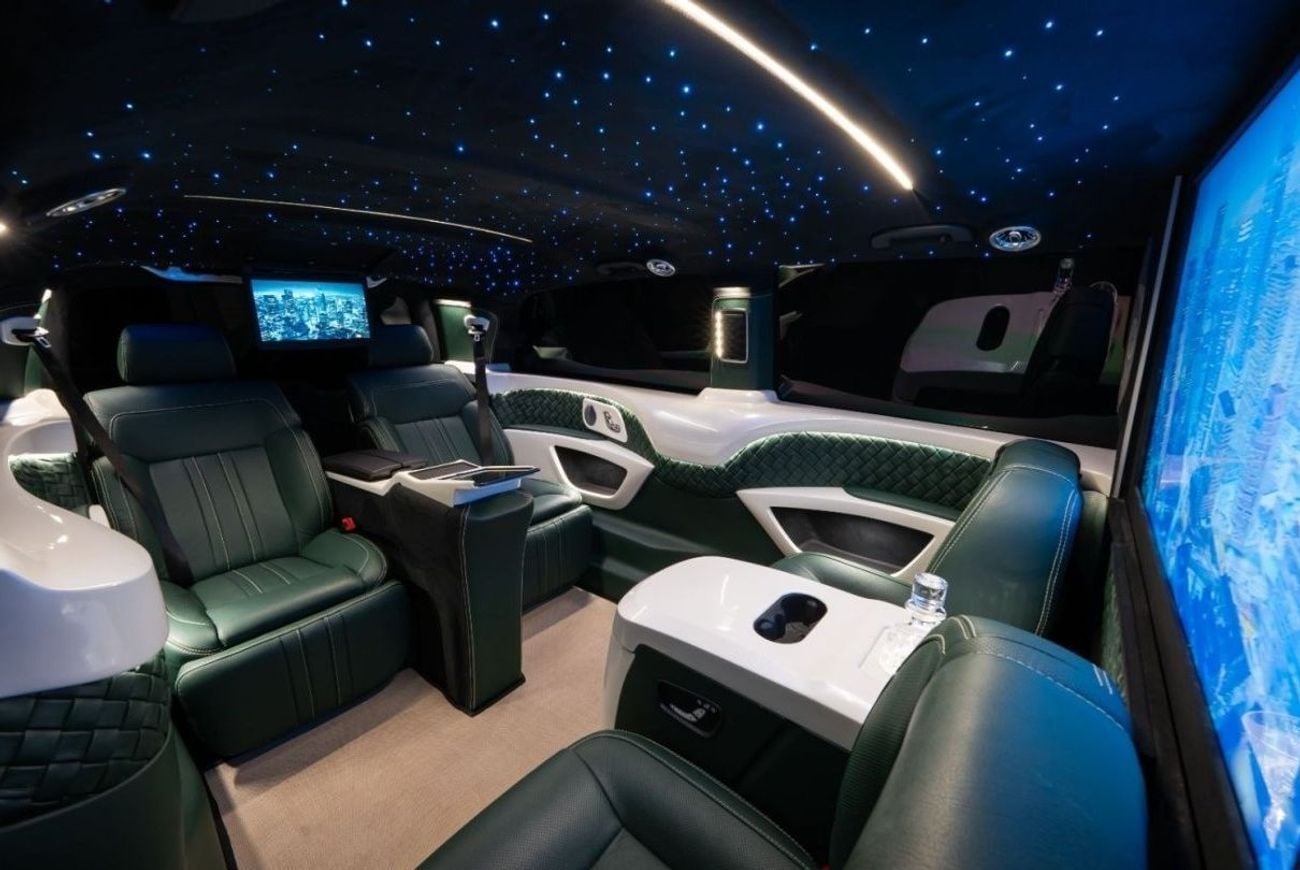 Mercedes Benz V300 AVANTGARDE ERTEX LUXURY CAR DESIGN CO. BOTTEGA DEEP GREEN