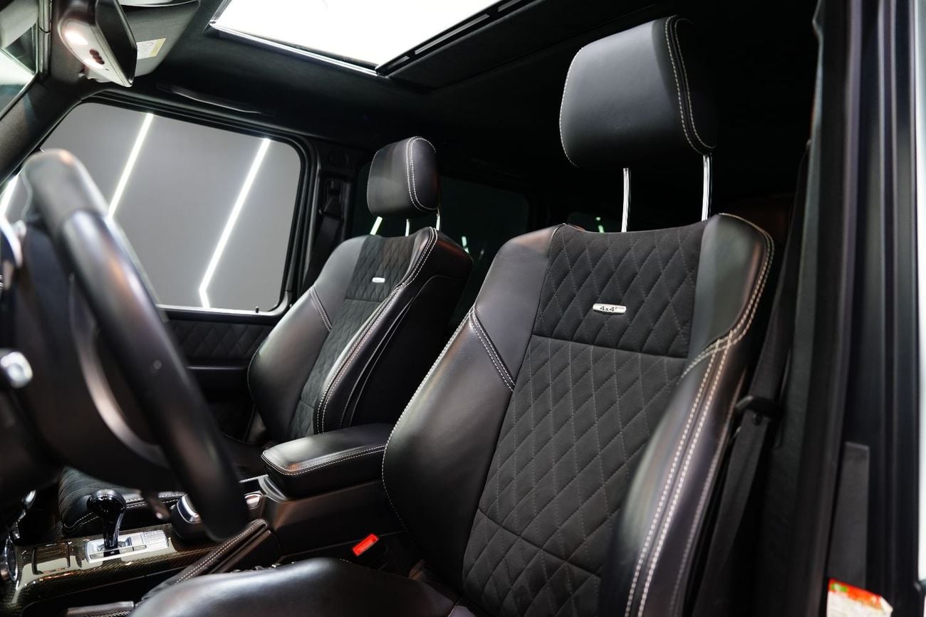 مرسيدس بنز G 500 4X4 4.0L Carbon Fiber Trim, Harman/Kardon Audio, Power Running Boards, GCC Specs!!