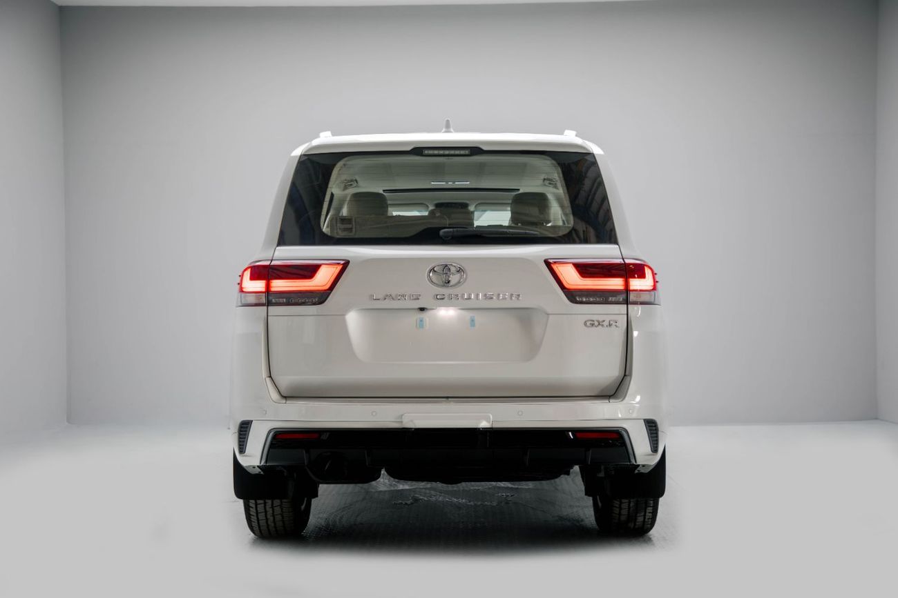 Toyota Land Cruiser LC300 GXR 3.5L - White Pearl Inside Beige | Export Only