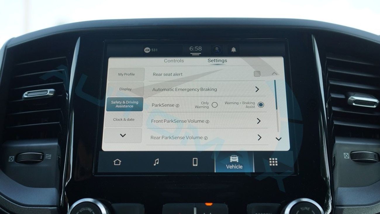 رام 1500 (For Export , НА ЭКСПОРТ) PY 25/25 Tradesman Hurricane SO 3.0TT Crew Cab 4X4 GCC Без пробега