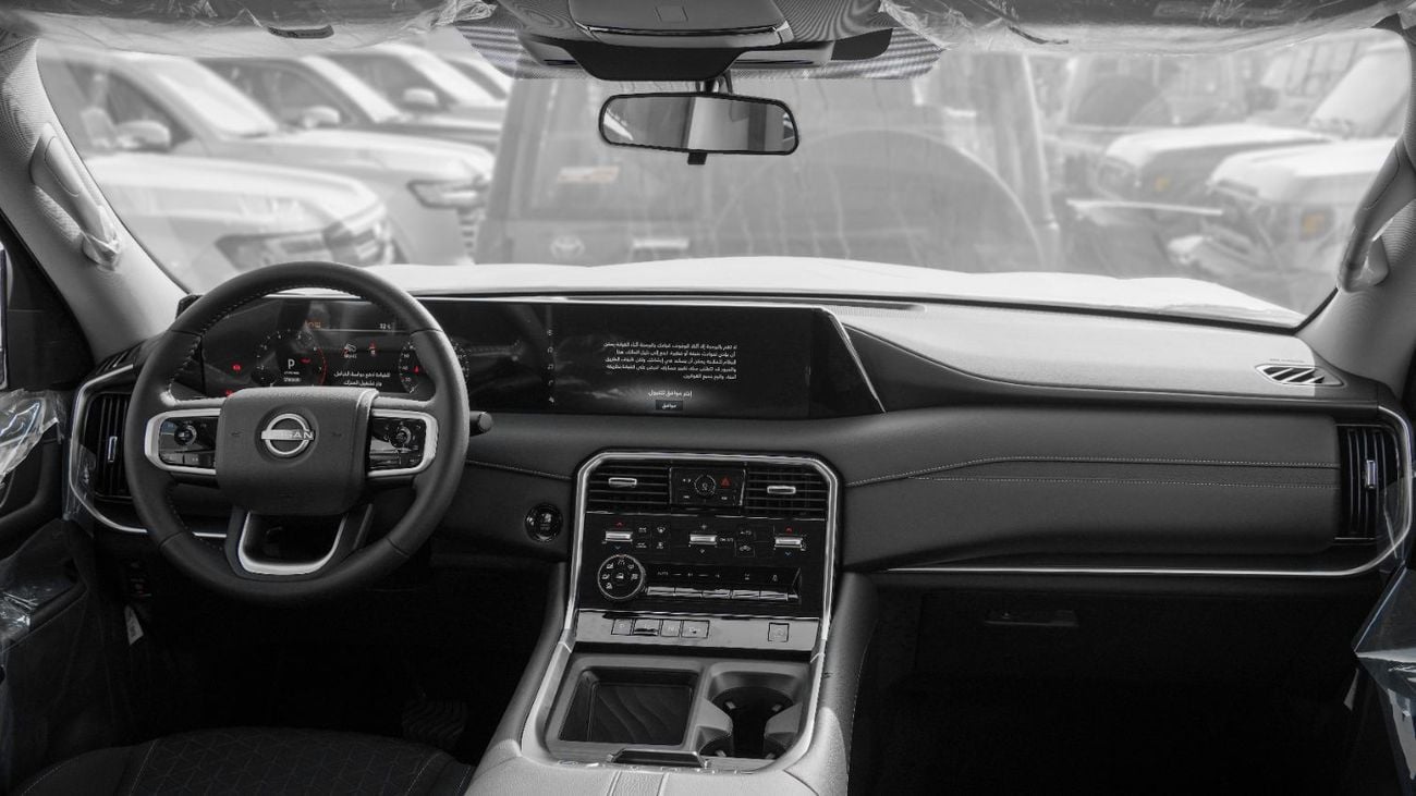 نيسان باترول 2025 Nissan Patrol LE T1 3.5L AT Petrol (White-Black)