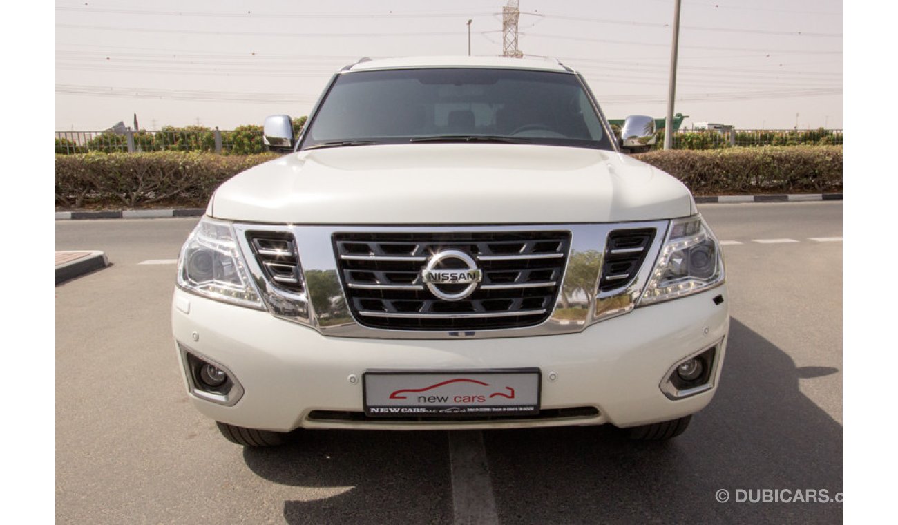 نيسان باترول GCC NISSAN PATROL LE 2 PLTAINUM- 2014 - ZERO DOWN PAYMENT - 1940 AED/MONTHLY - 1 YEAR WARRANTY