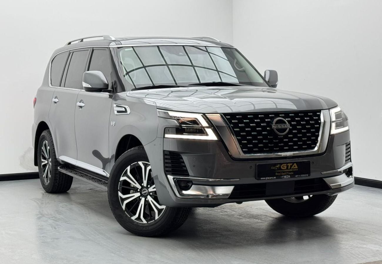 Nissan Patrol LE Titanium 5.6L 2022 Nissan Patrol LE Titanium, Nissan Warranty + Service Pack, Full Nissan Service