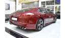 Porsche Panamera EXCELLENT DEAL for our Porsche Panamera 4 ( 2012 Model ) in Red Color GCC Specs